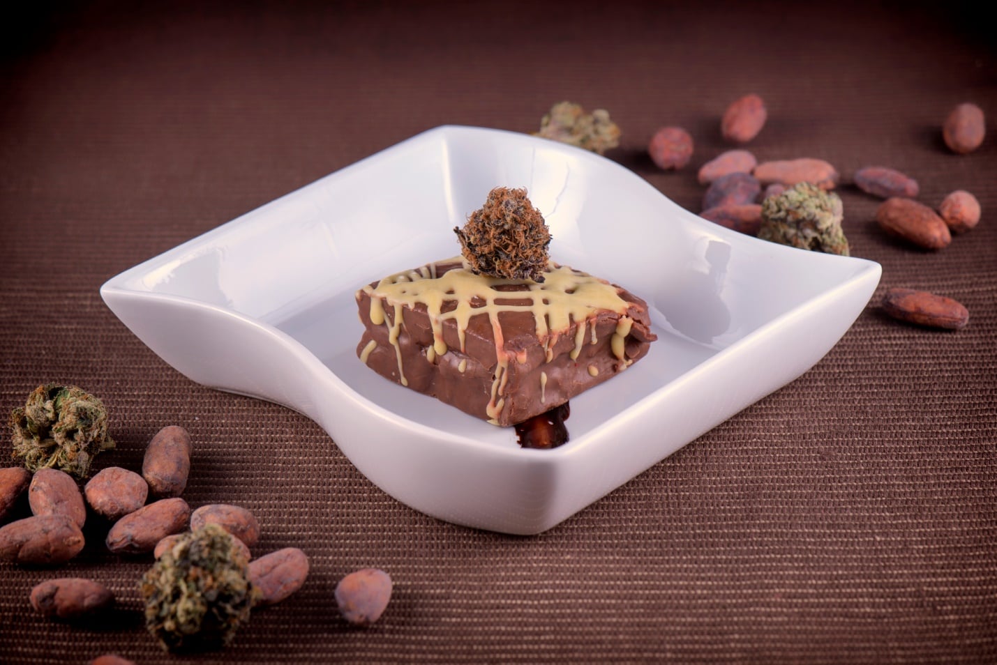THC Edibles available for online ordering include the classic cannabis brownie....