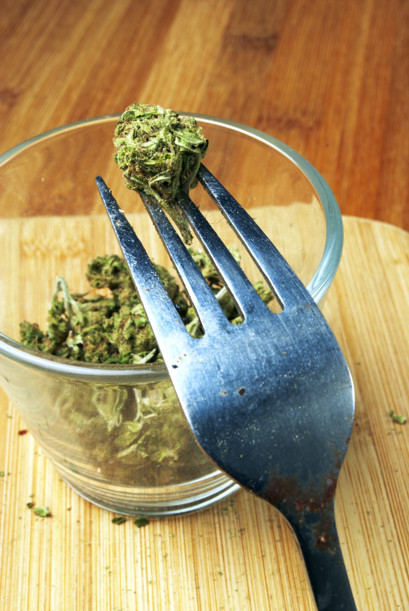 Weed, Medical Marijuana Grunge Detail and Background
