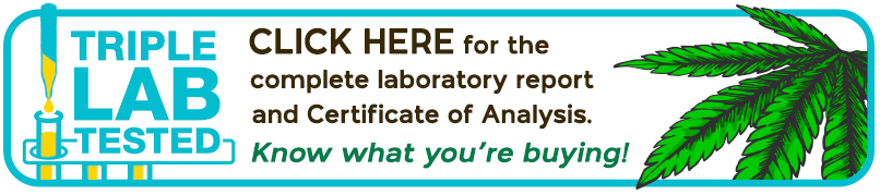 Cannabis Cherry Oil R.S.O. Rick Simpson Oil Certificate of Analysis Laboratory Report Buy Online Canada